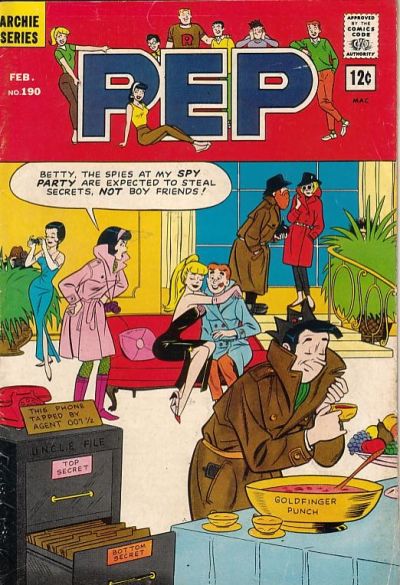 Cover for Pep (Archie, 1960 series) #190