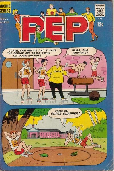 Cover for Pep (Archie, 1960 series) #199