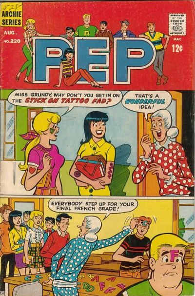 Cover for Pep (Archie, 1960 series) #220