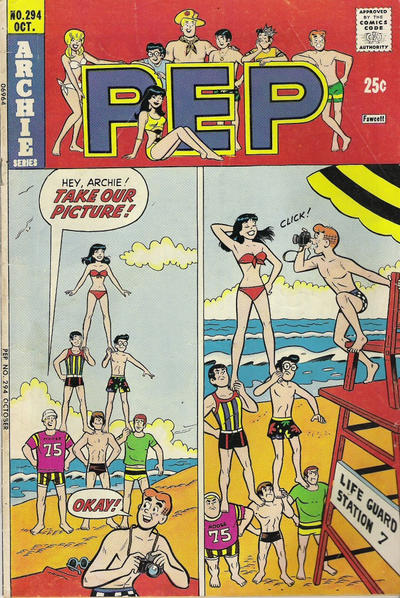 Cover for Pep (Archie, 1960 series) #294