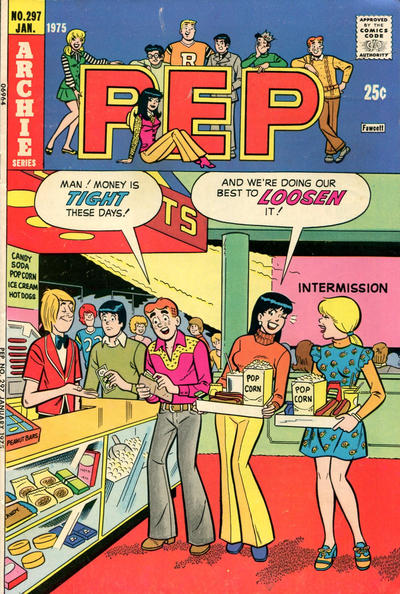Cover for Pep (Archie, 1960 series) #297