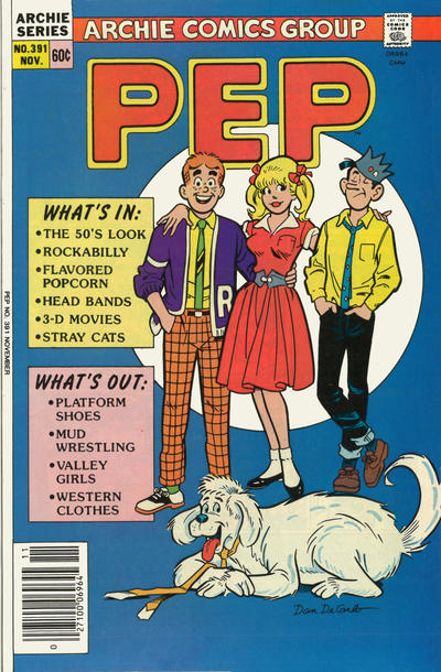 Cover for Pep (Archie, 1960 series) #391