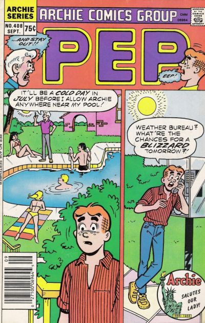 Cover for Pep (Archie, 1960 series) #408