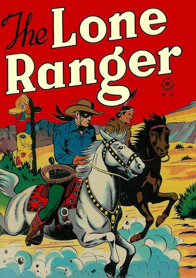 Cover for Four Color (Dell, 1942 series) #118 - The Lone Ranger