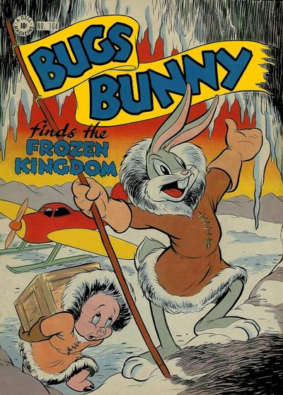 Cover for Four Color (Dell, 1942 series) #164 - Bugs Bunny Finds the Frozen Kingdom