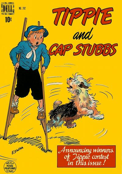 Cover for Four Color (Dell, 1942 series) #242 - Tippie and Cap Stubbs