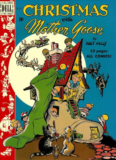 Cover for Four Color (Dell, 1942 series) #253 - Christmas with Mother Goose