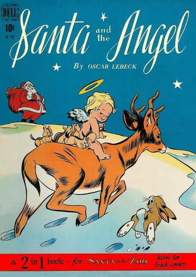 Cover for Four Color (Dell, 1942 series) #259 - Santa and the Angel