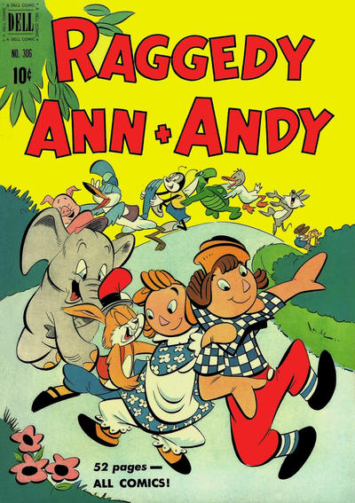 Cover for Four Color (Dell, 1942 series) #306 - Raggedy Ann & Andy
