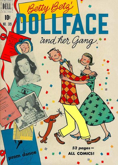 Cover for Four Color (Dell, 1942 series) #309 - Betty Betz' Dollface and Her Gang