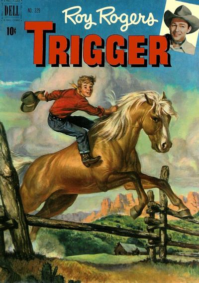 Cover for Four Color (Dell, 1942 series) #329 - Roy Rogers' Trigger