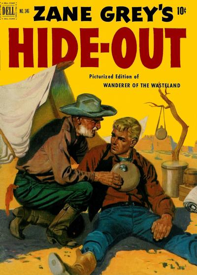 Cover for Four Color (Dell, 1942 series) #346 - Zane Grey's Hideout (Wanderer of the Wasteland)