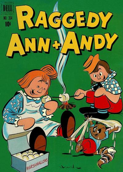 Cover for Four Color (Dell, 1942 series) #354 - Raggedy Ann & Andy