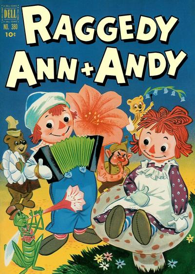 Cover for Four Color (Dell, 1942 series) #380 - Raggedy Ann & Andy