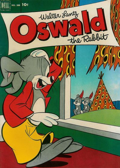 Cover for Four Color (Dell, 1942 series) #388 - Walter Lantz Oswald the Rabbit