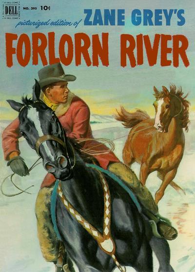 Cover for Four Color (Dell, 1942 series) #395 - Zane Grey's Forlorn River