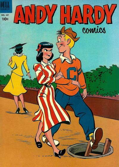 Cover for Four Color (Dell, 1942 series) #447 - Andy Hardy Comics