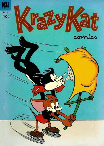 Cover for Four Color (Dell, 1942 series) #454 - Krazy Kat Comics