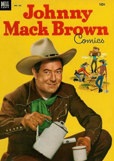 Cover for Four Color (Dell, 1942 series) #455 - Johnny Mack Brown Comics