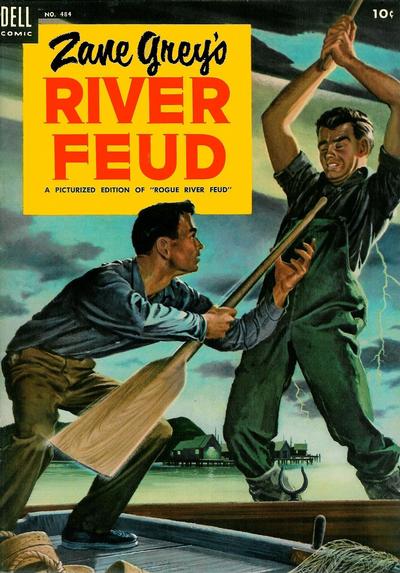 Cover for Four Color (Dell, 1942 series) #484 - Zane Grey's River Feud