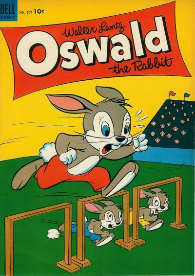 Cover for Four Color (Dell, 1942 series) #507 - Walter Lantz Oswald the Rabbit