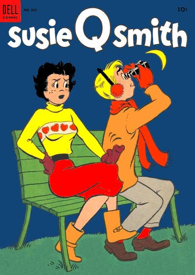 Cover for Four Color (Dell, 1942 series) #553 - Susie Q. Smith