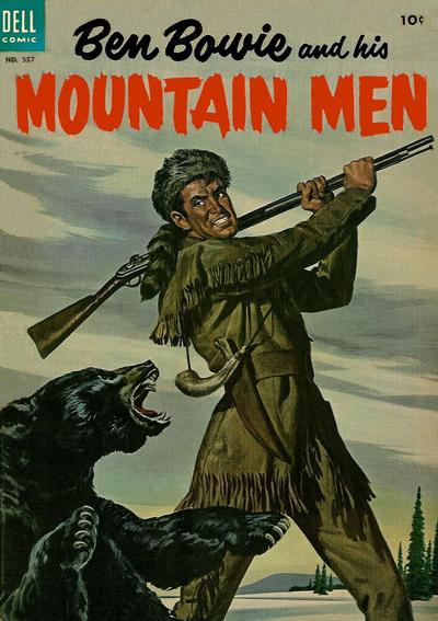 Cover for Four Color (Dell, 1942 series) #557 - Ben Bowie and His Mountain Men