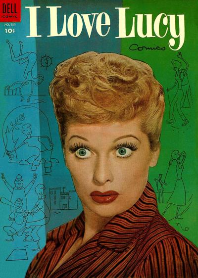 Cover for Four Color (Dell, 1942 series) #559 - I Love Lucy