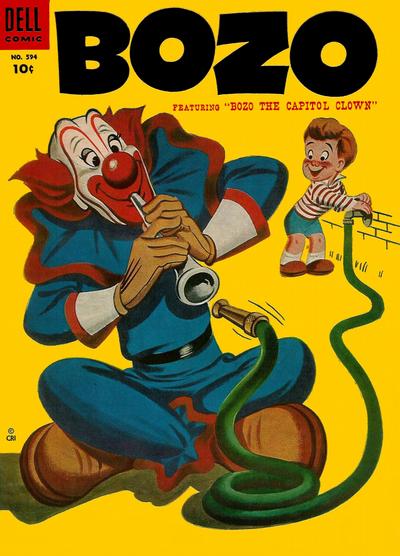 Cover for Four Color (Dell, 1942 series) #594 - Bozo, featuring Bozo the Capitol Clown