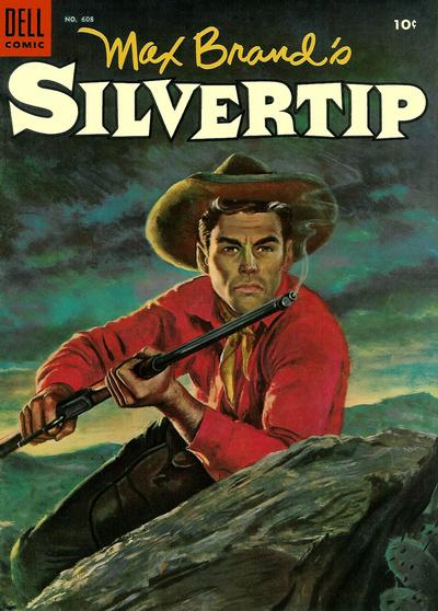 Cover for Four Color (Dell, 1942 series) #608 - Max Brand's Silvertip