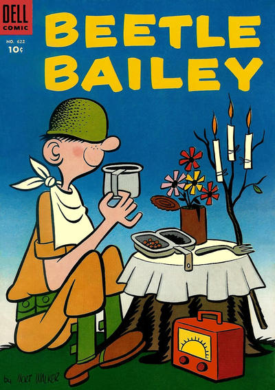 Cover for Four Color (Dell, 1942 series) #622 - Beetle Bailey