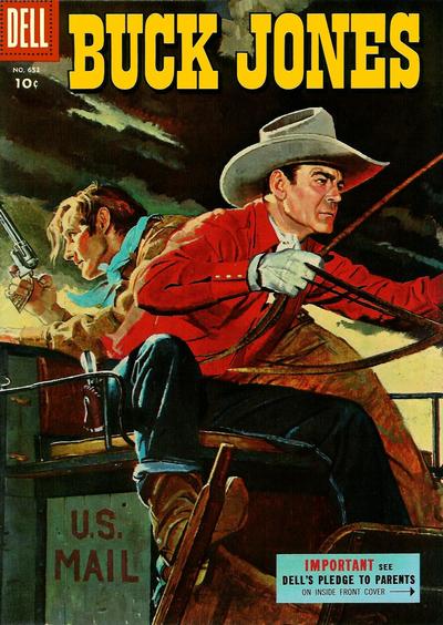 Cover for Four Color (Dell, 1942 series) #652 - Buck Jones