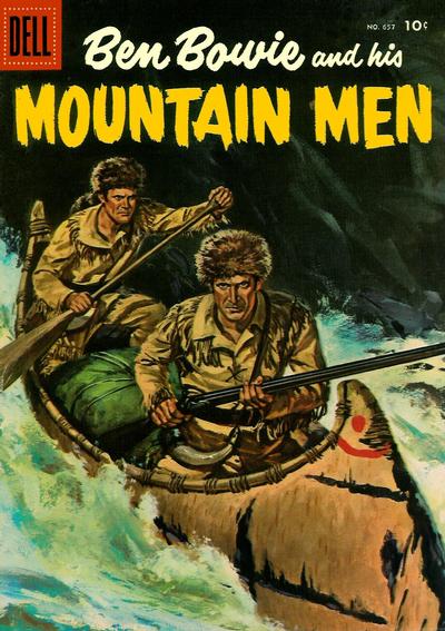 Cover for Four Color (Dell, 1942 series) #657 - Ben Bowie and his Mountain Men
