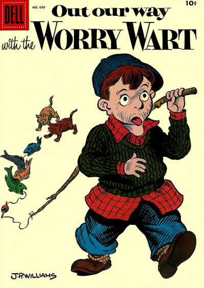Cover for Four Color (Dell, 1942 series) #680 - Out Our Way with the Worry Wart