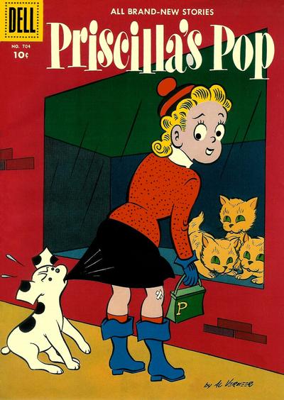 Cover for Four Color (Dell, 1942 series) #704 - Priscilla's Pop