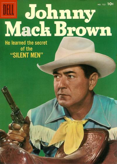 Cover for Four Color (Dell, 1942 series) #722 - Johnny Mack Brown