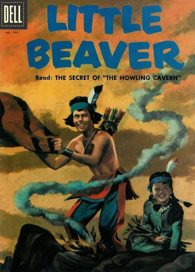 Cover for Four Color (Dell, 1942 series) #744 - Little Beaver