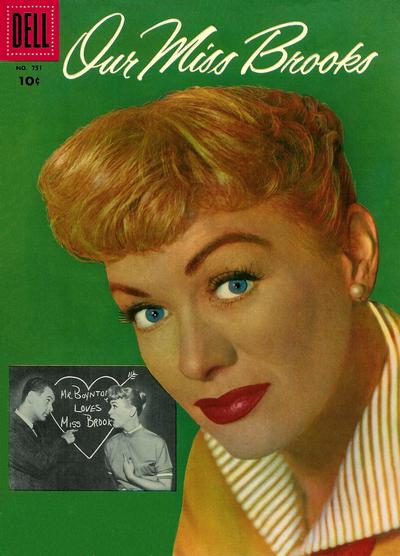 Cover for Four Color (Dell, 1942 series) #751 - Our Miss Brooks