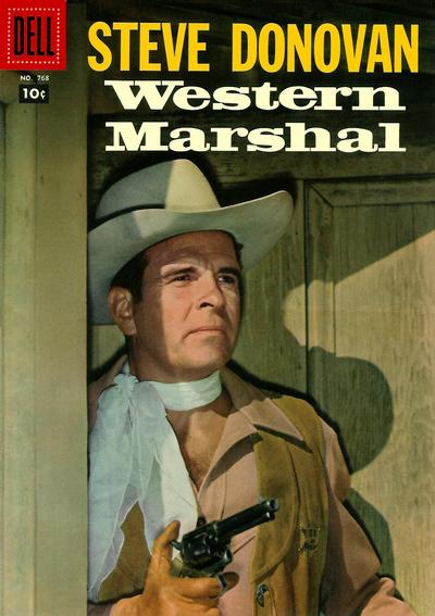 Cover for Four Color (Dell, 1942 series) #768 - Steve Donovan Western Marshal