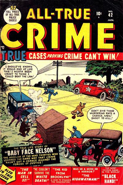 Cover for All True Crime (Marvel, 1949 series) #42