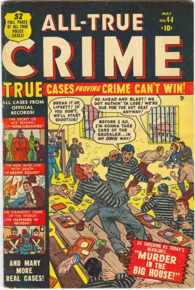 Cover for All True Crime (Marvel, 1949 series) #44