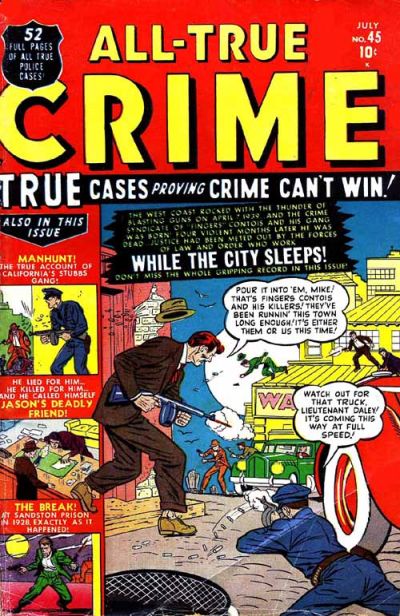 Cover for All True Crime (Marvel, 1949 series) #45