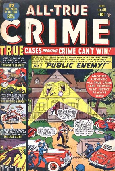 Cover for All True Crime (Marvel, 1949 series) #46