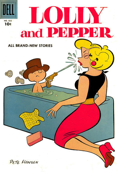Cover for Four Color (Dell, 1942 series) #832 - Lolly and Pepper