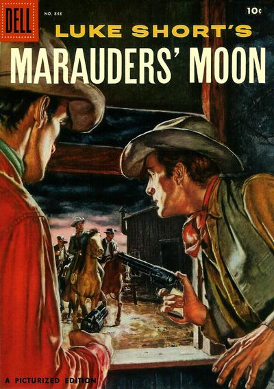 Cover for Four Color (Dell, 1942 series) #848 - Luke Short's Marauder's Moon