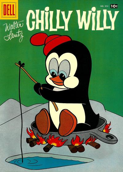 Cover for Four Color (Dell, 1942 series) #852 - Chilly Willy