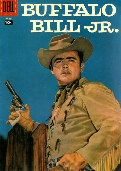 Cover for Four Color (Dell, 1942 series) #856 - Buffalo Bill, Jr.