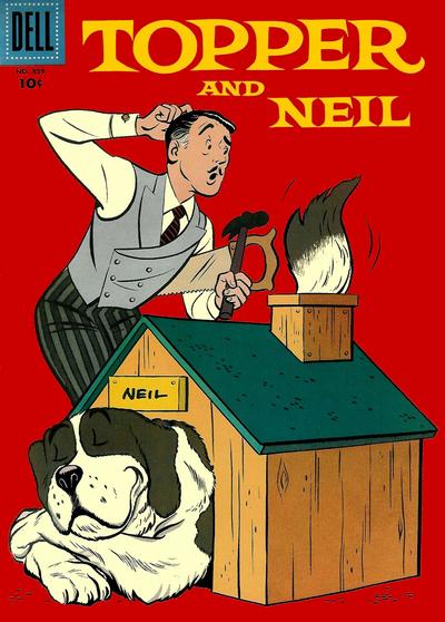 Cover for Four Color (Dell, 1942 series) #859 - Topper and Neil