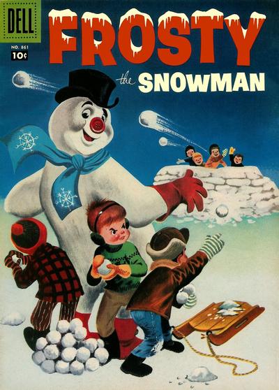 Cover for Four Color (Dell, 1942 series) #861 - Frosty the Snowman