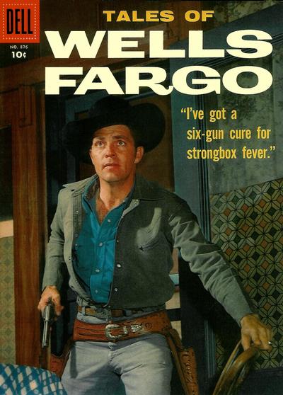 Cover for Four Color (Dell, 1942 series) #876 - Tales of Wells Fargo